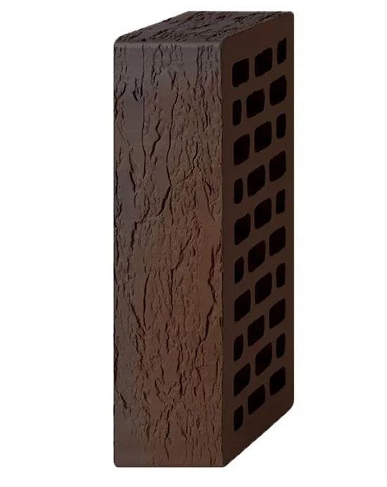 Кирпич облицовочный Графит Флэш одинарный 1 NF Лава ВКЗ