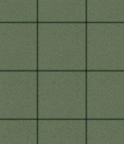 Тротуарная плитка КВАДРАТ 400х400 Стандарт Зеленый Б.6.К.6 Выбор 60 мм