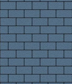 Тротуарная плитка ПРЯМОУГОЛЬНИК 200х100 Стандарт Синий Б.2.П.6 Выбор 60 мм