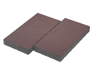 Тротуарная плитка Мега Коричневый Stellard 80 мм