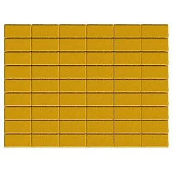Брусчатка Прямоугольник, Желтый BRAER 40 мм