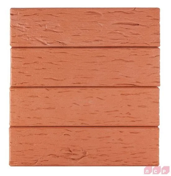 Клинкер фасадный красный Лондон 0,71 NF береста ЛСР