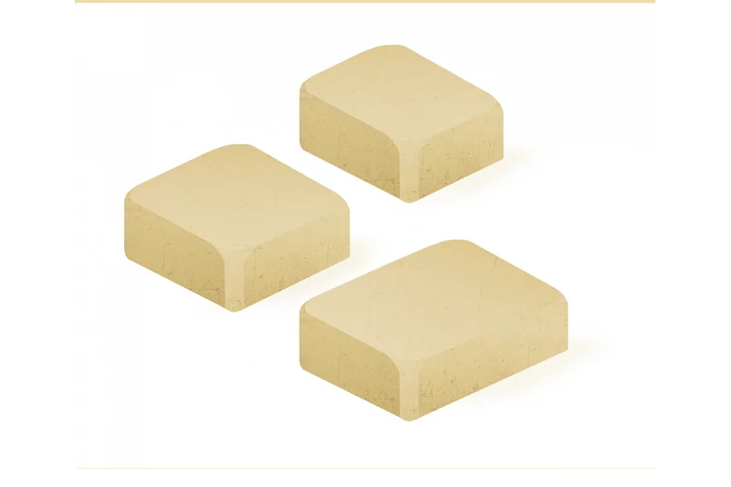 Тротуарная плитка Новая Классика 1НКЛ5Ф Нобетек Бежевая 50 мм