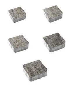 Тротуарная плитка АНТИК Искусственный камень Габбро Б.3.А.6 Выбор 60 мм