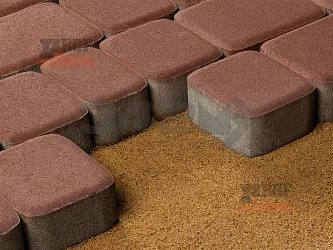 Тротуарная плитка Классика, Красный 342 МЗ 60 мм