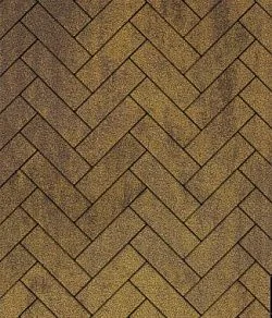 Тротуарная плитка ПРЯМОУГОЛЬНИК 360х80 Листопад гранит Янтарь Б.8.П.8 Выбор 80 мм