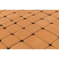 Тротуарная плитка Классико, коралловый BRAER 60 мм