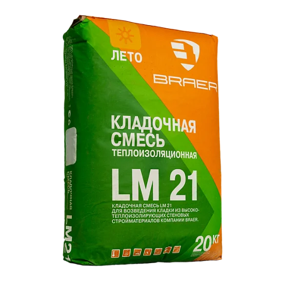 Кладочный раствор BRAER LM 21 М50