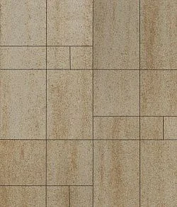 Тротуарная плитка Грандо Искусственный камень Степняк Б.9.Фсм.6 Выбор 60 мм