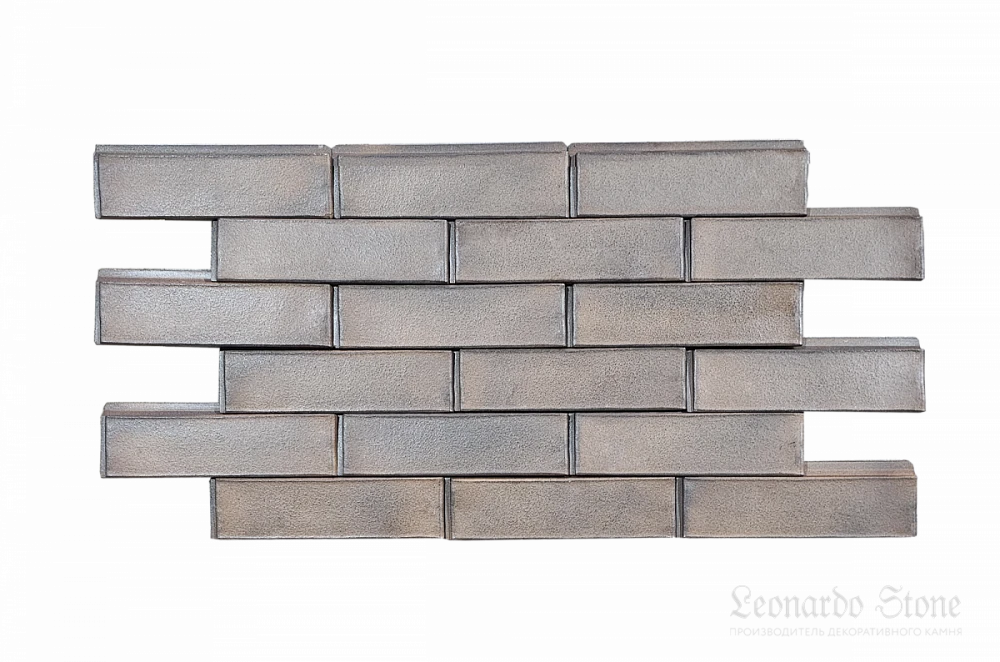 Плитка для НВФ Брисбен паз-гребень Бронза Леонардо Стоун