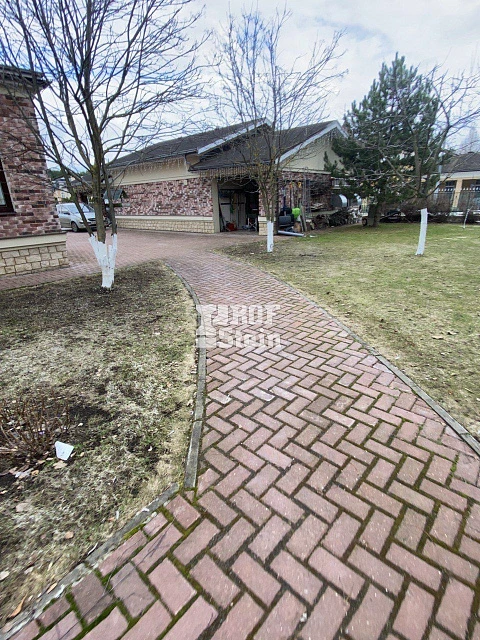 Демонтаж и монтаж новой тротуарной плитки от Steingot