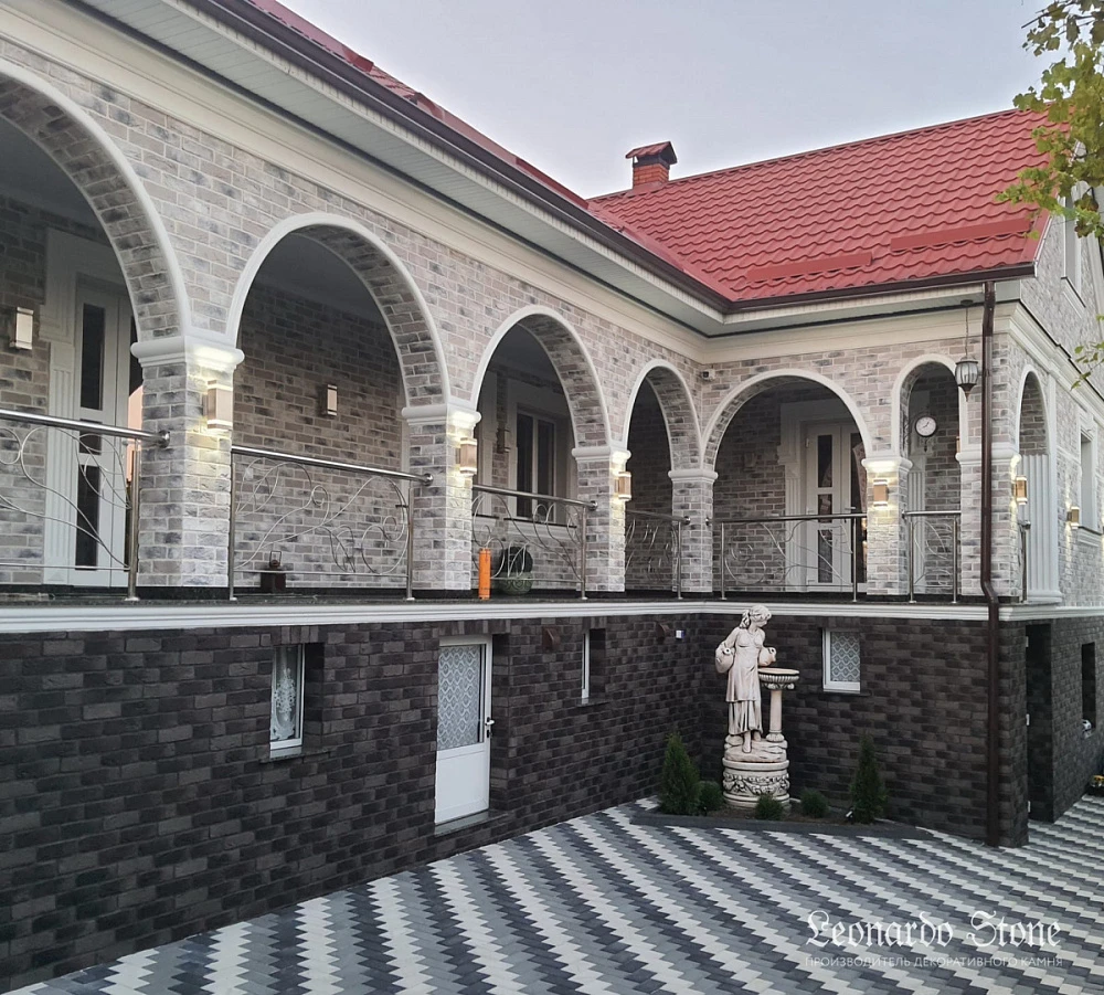 Декоративный кирпич Дижон 464 Леонардо Стоун