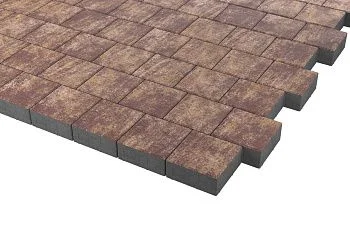 Тротуарная плитка Квадрат 20х20 Гавана Stellard 80 мм