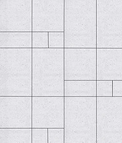 Тротуарная плитка Грандо Стоунмикс Белый Б.9.Фсм.6 Выбор 60 мм