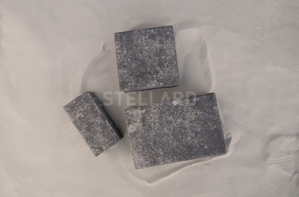 Тротуарная плитка Новый город Грей Stellard 60 мм