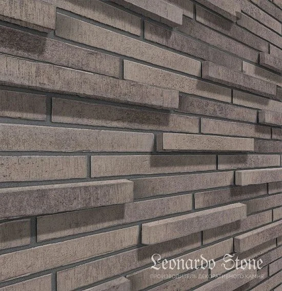 Ригельный кирпич Сиэтл 3D 403 mix Леонардо Стоун