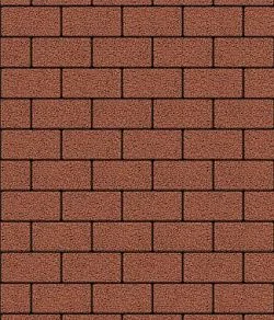 Тротуарная плитка ПРЯМОУГОЛЬНИК 200х100 Гранит Красный Б.2.П.6 Выбор 60 мм