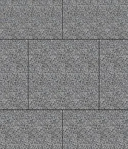 Тротуарная плитка КВАДРАТ Гранит Серый с чёрным Б.5.К.6 Выбор 60 мм