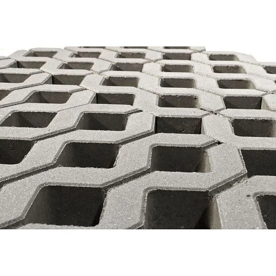 Газонная решетка Меба, Серый BRAER 100 мм