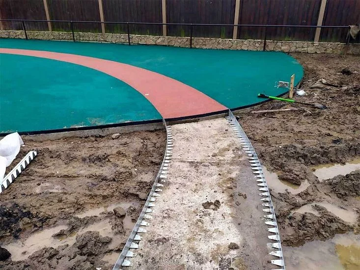 Металлический бордюр 1200*90*70*1,5 компл.