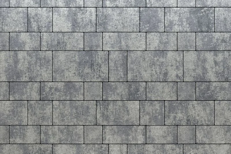 Тротуарная плитка Микс Сити Грей Stellard 60 мм