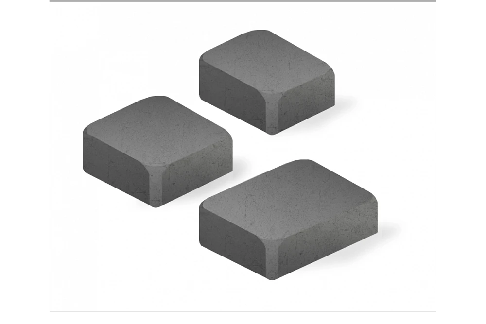 Тротуарная плитка Новая Классика 1НКЛ5Ф Нобетек Черная 50 мм