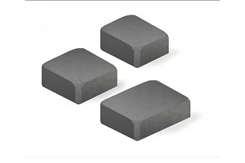 Тротуарная плитка Новая Классика 1НКЛ5Ф Нобетек Черная 50 мм