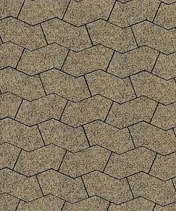 Тротуарная плитка S-ФОРМА Гранит Желтый с черным В.3.Ф.10 Выбор 100 мм