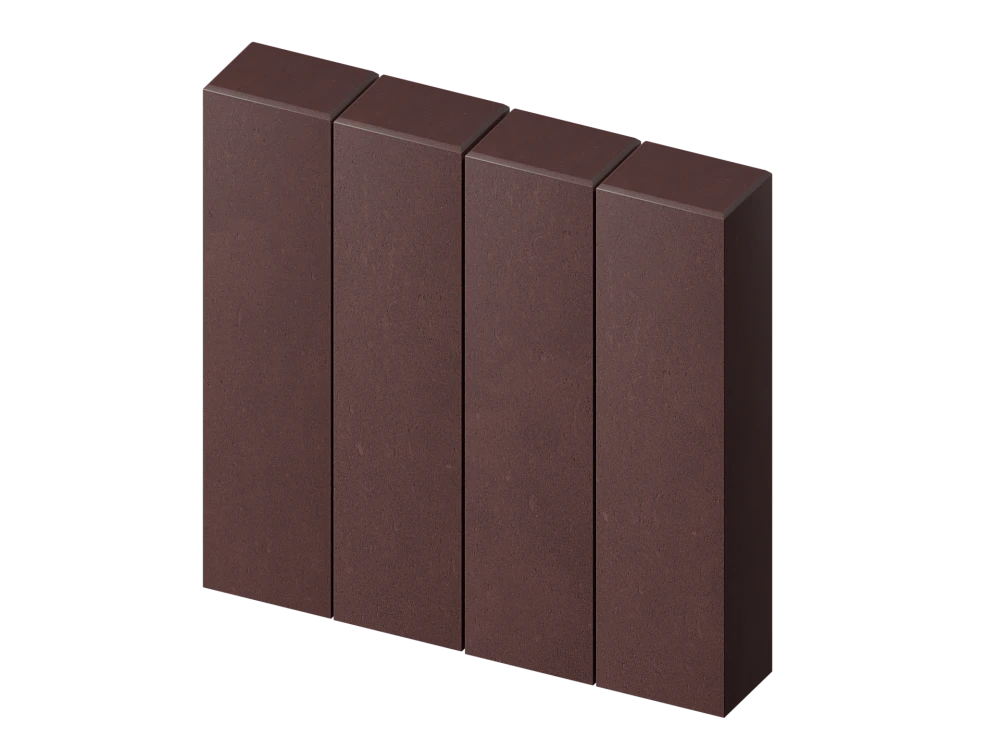 Палисад прямоугольный коричневый Stellard