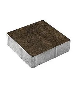 Тротуарная плитка КВАДРАТ 300х300 Листопад гранит Мокко Б.1.К.6 Выбор 60 мм