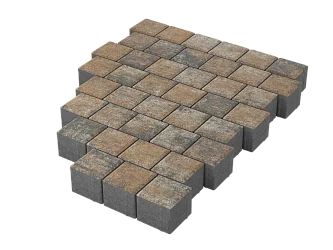 Тротуарная плитка Квадрат 10х10 Каньон Stellard 60 мм