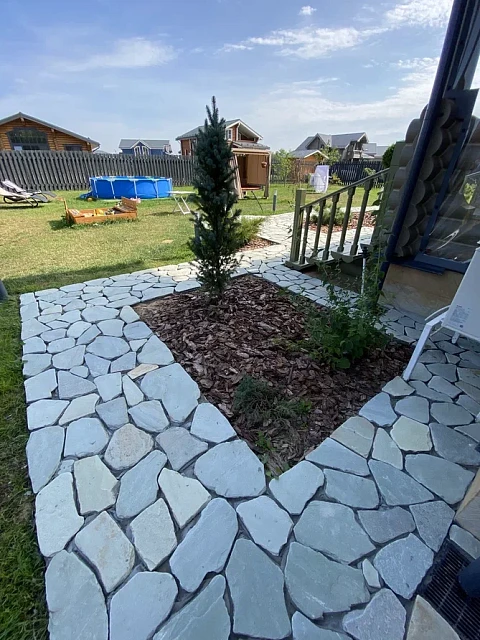 Профессиональное мощение природным камнем