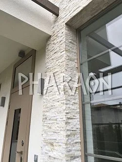 3D панель из натурального камня Кварцит Бежевый Классик Pharaon