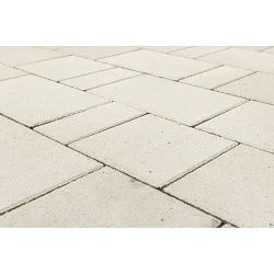 Тротуарная плитка Старый город Ландхаус, Белый BRAER 60 мм