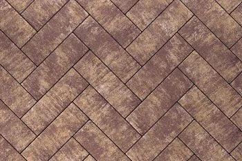 Тротуарная плитка Паркет Гавана Stellard 80 мм