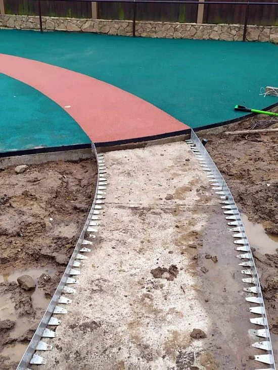 Металлический бордюр 1200*200*70*1,5 компл.