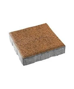 Тротуарная плитка КВАДРАТ Листопад гранит Арабская ночь Б.7.К.8 Выбор 80 мм