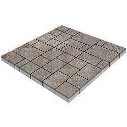 Тротуарная плитка Инсбрук Альпен Берилл Гладкая SteinRus 60 мм