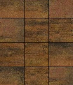 Тротуарная плитка КВАДРАТ 300х300 Листопад гранит Саванна Б.1.К.6 Выбор 60 мм