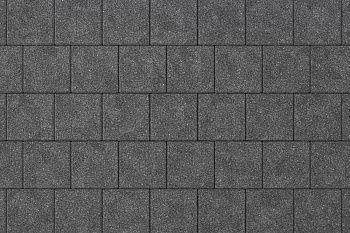 Тротуарная плитка Квадрат 20х20 Черный агат Stellard 80 мм