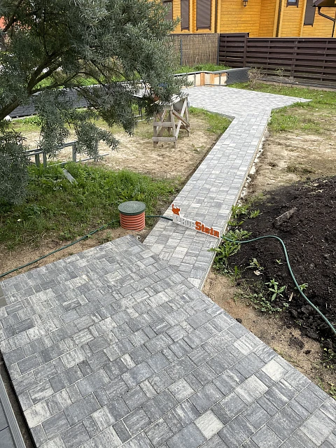 Укладка брусчатки Новый город Грей от Stellard