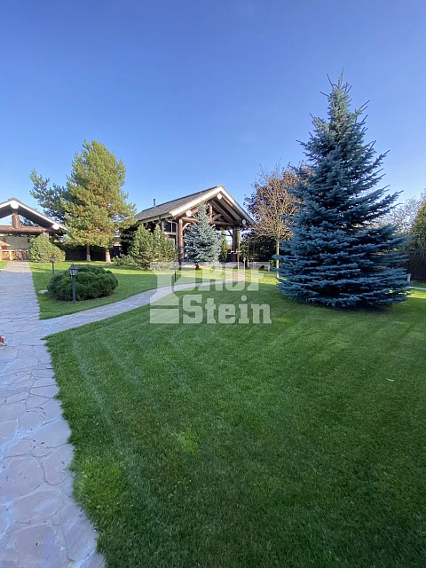 Замена плитняка на тротуарную плитку