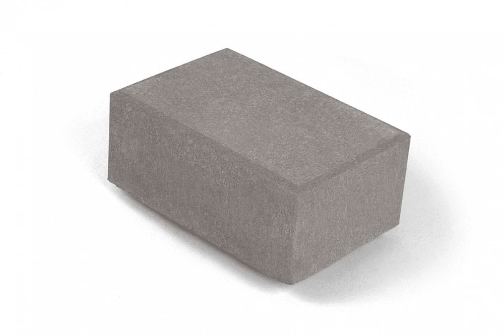 Брусчатка бетонная Прямогольник Нобетек 1П8Ф (210Х140Х80) Черная 80 мм