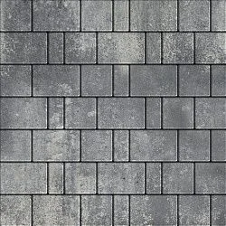 Плитка тротуарная Bergamo Актау Гладкая SteinRus 40 мм