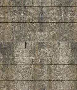 Тротуарная плитка ПАРКЕТ Искусственный камень Базальт Б.16.Псм.8 Выбор 80 мм