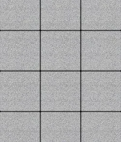 Тротуарная плитка КВАДРАТ 300х300 Гранит Белый Б.1.К.6 Выбор 60 мм