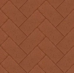 Брусчатка тёмно-красная Эдинбург клинкер тротуарный 0,51 NF ЛСР