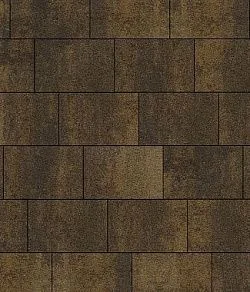 Тротуарная плитка ПРЯМОУГОЛЬНИК 750х500 Листопад гранит Мокко Б.14.П.8 Выбор 80 мм