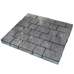 Тротуарная плитка Palermo Актау Гладкая SteinRus 80 мм