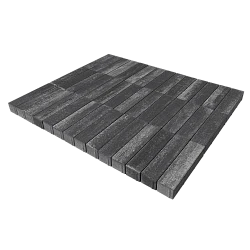 Тротуарная плитка Ригель 2.0, Ночь BRAER 60 мм